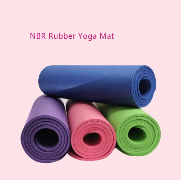 Lezyan 185cm*80cm*1cm Thicken Non-Slip High Density Sport Yoga Mats For Gym Home Fitness Exercise Gymnastics