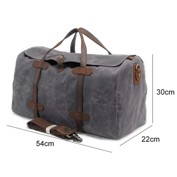 Waterproof Canvas Gym Bag Outdoor Shoulder Travel Duffel Luggage Crossbody Hangbag Large Capacity Sports Trainning Bags XA837D