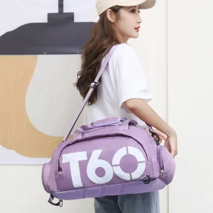 Women Men Gym Bags For Fitness Training Handbags Outdoor Travel Sport Bags Multifunction Dry Wet Separation Bags Sports Backpack