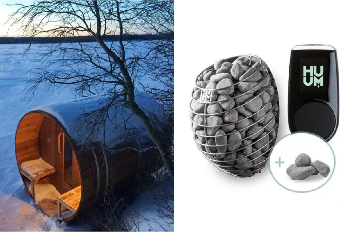 Canadian Cedar Barrel Sauna